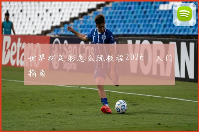 世界杯足彩怎么玩教程2026｜入门指南